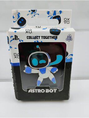 Astro Bot Enamel Pin PlayStation Pin Club Collectible